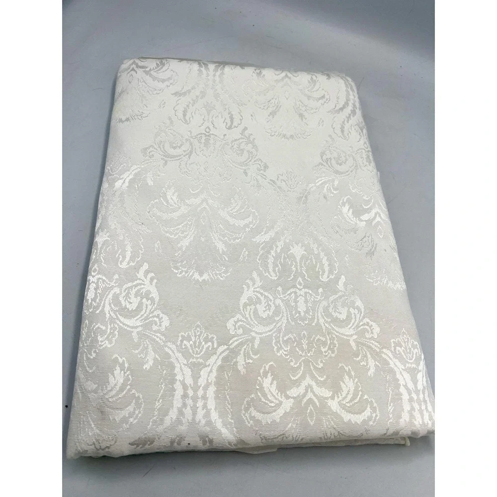 Vintage Wilton Court Royal Palace Damask Tablecloth, 60
